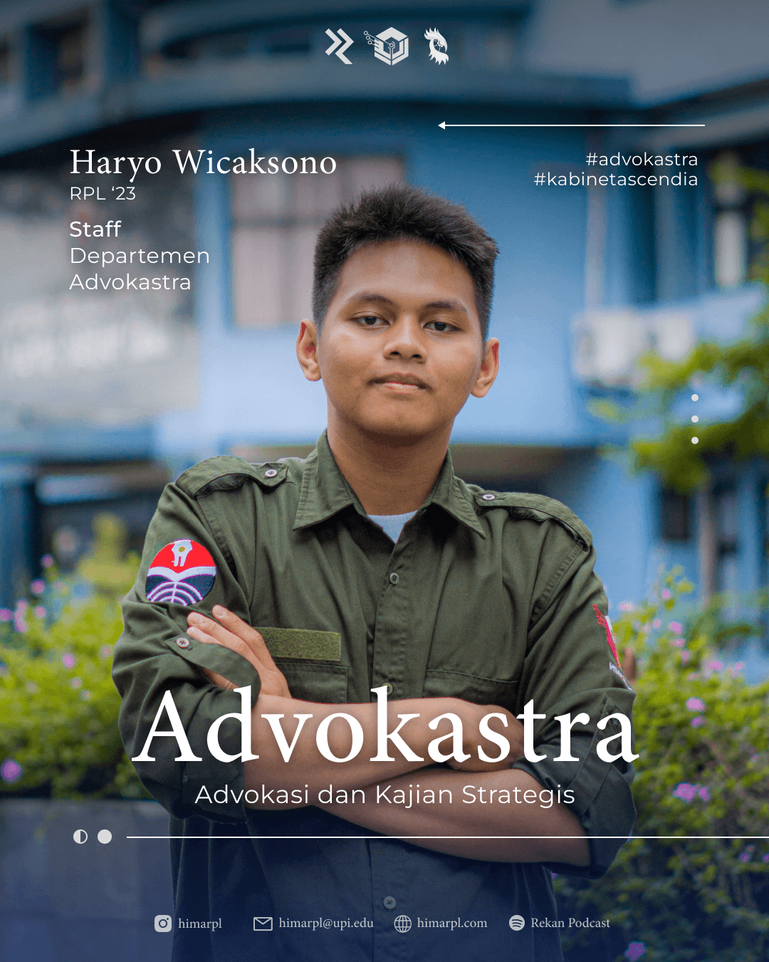 Haryo Wicaksono background profile picture