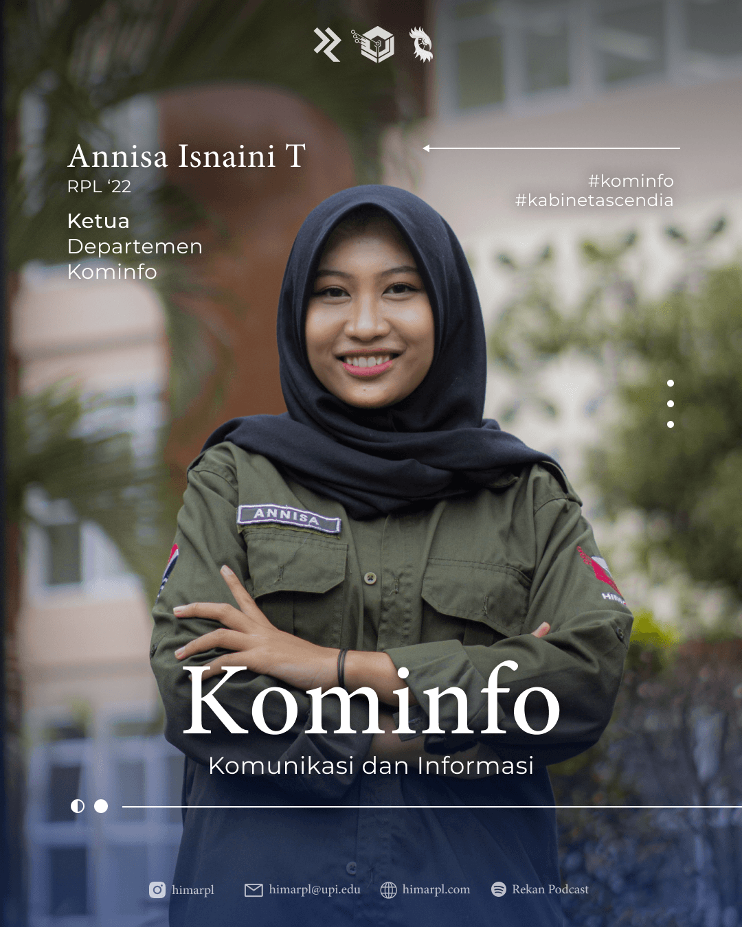 Annisa Isnaini Tsaniya background profile picture